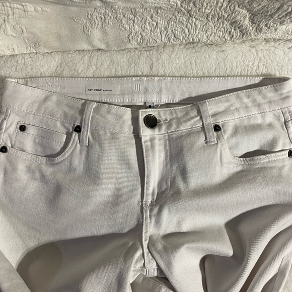 Kut From the Kloth Jeans White Size 6 - Picture 3 of 6